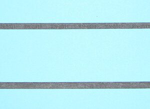 Valley cover gasket Buick big series St. 8