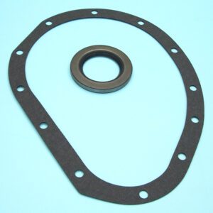 A gasket and gasket set on a blue background.