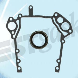 A gasket for a car with a blue background.