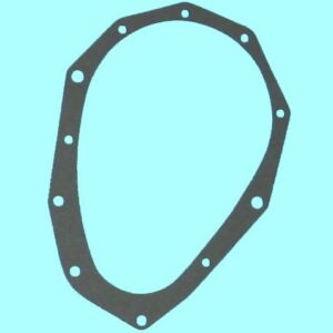 A Chevrolet 6 1929-34 TIMING COVER GASKET on a blue background.